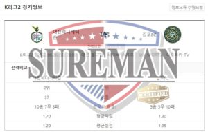 6월26일 K리그2 대전하나시티즌 김포FC 스포츠분석 슈어맨